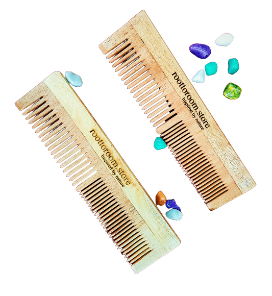 Herbal Hair Care - Neem Comb [Lily] - Pack of 2