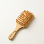 Natural Bamboo Paddle Hair Brush for Detangling & Scalp Massage