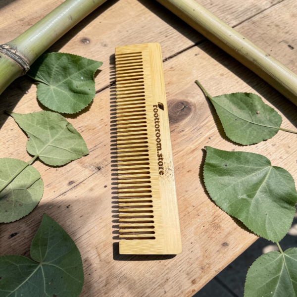 Roottoroom Biodegradable Bamboo Pocket Comb